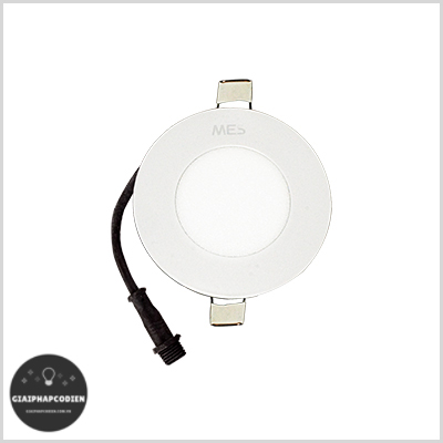 Đèn LED âm trần 4W Tròn MES