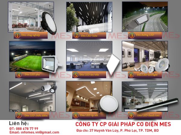 Tổng hợp những mẫu đèn led